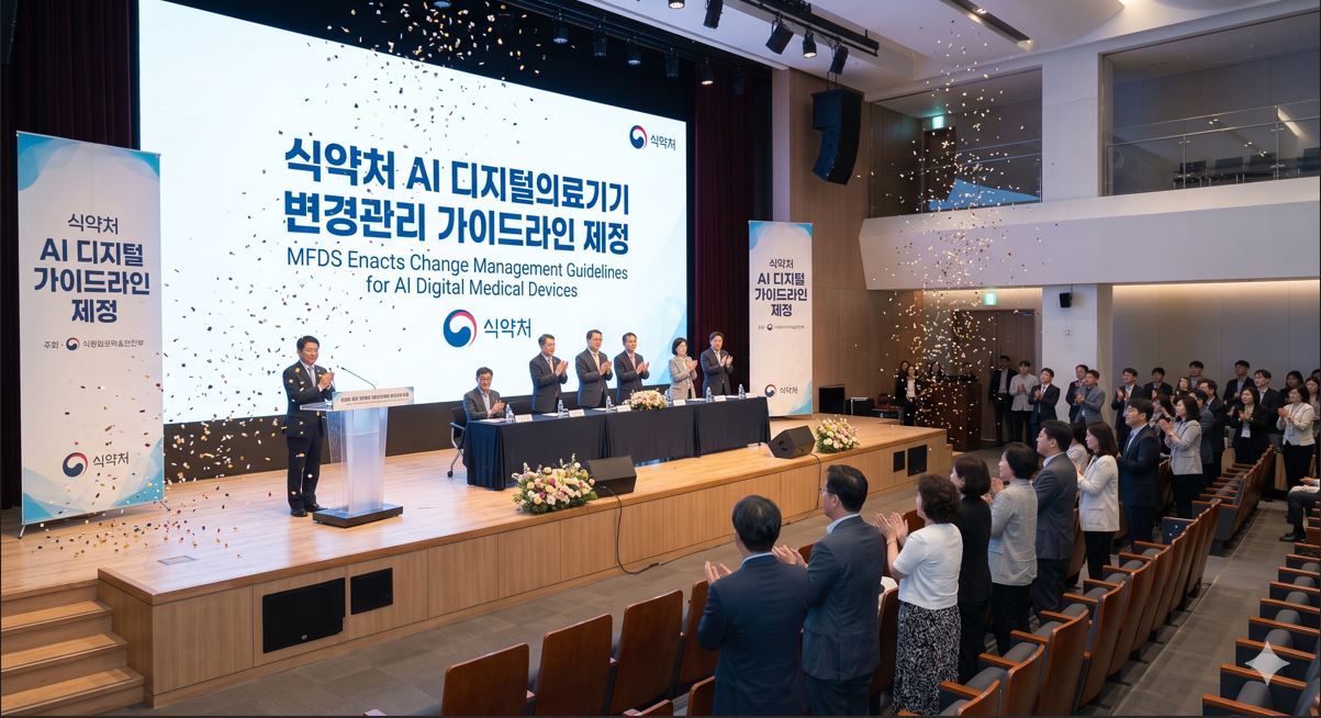 식약처, AI 디지털의료기기 변경관리 가이드라인 제정