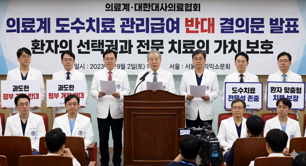 의료계, 도수치료 관리급여 반대 결의문…'즉각 중단' 요구