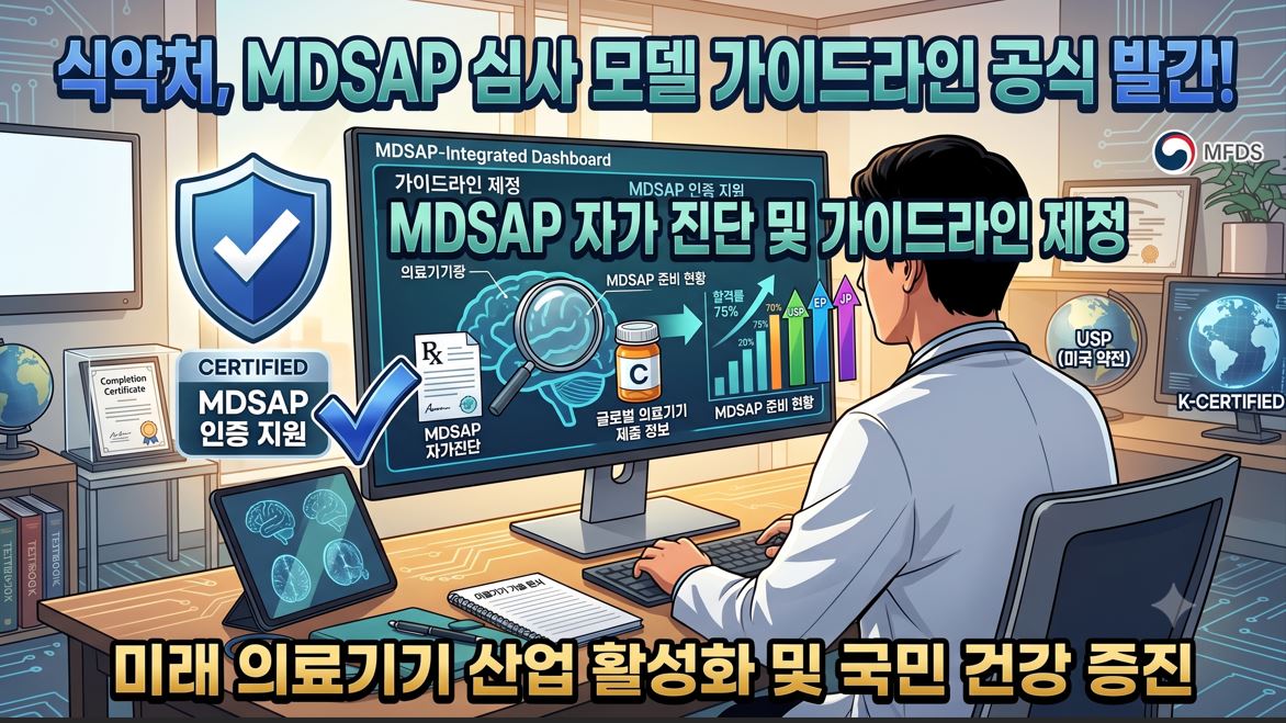 식약처, 의료기기 수출 지원 'MDSAP 가이드라인' 발간