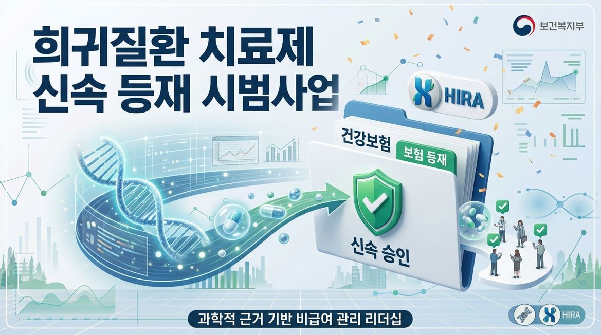 복지부, 희귀질환 치료제 등재 100일로 단축 시범사업