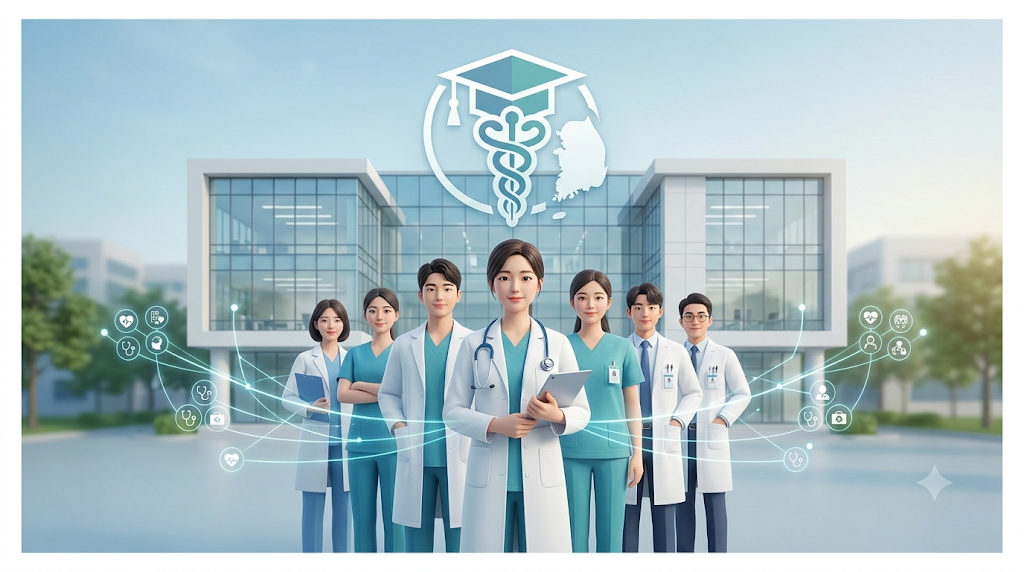 국립의학전문대학원 공공의료 인력 양성 의학교육 개념 이미지