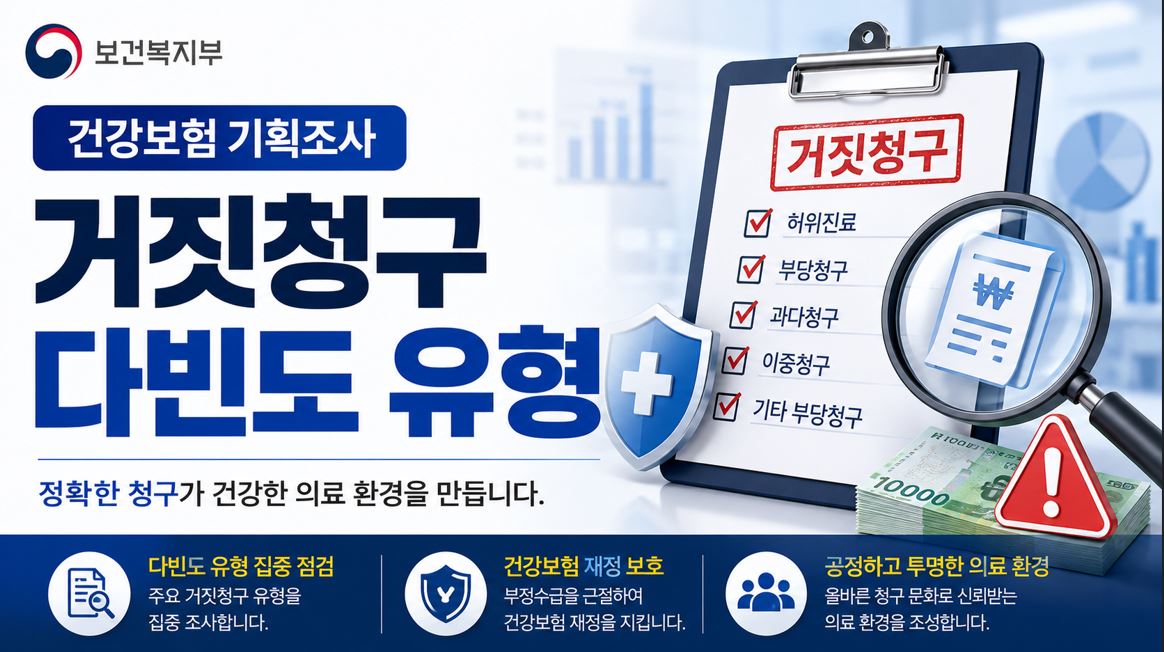 복지부, 건강보험 기획조사 사전예고…8월부터 3개월간