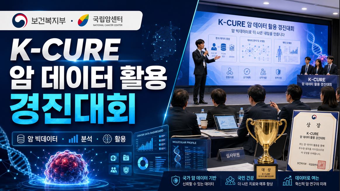 복지부, 제4차 K-CURE 데이터 활용 경진대회 개최