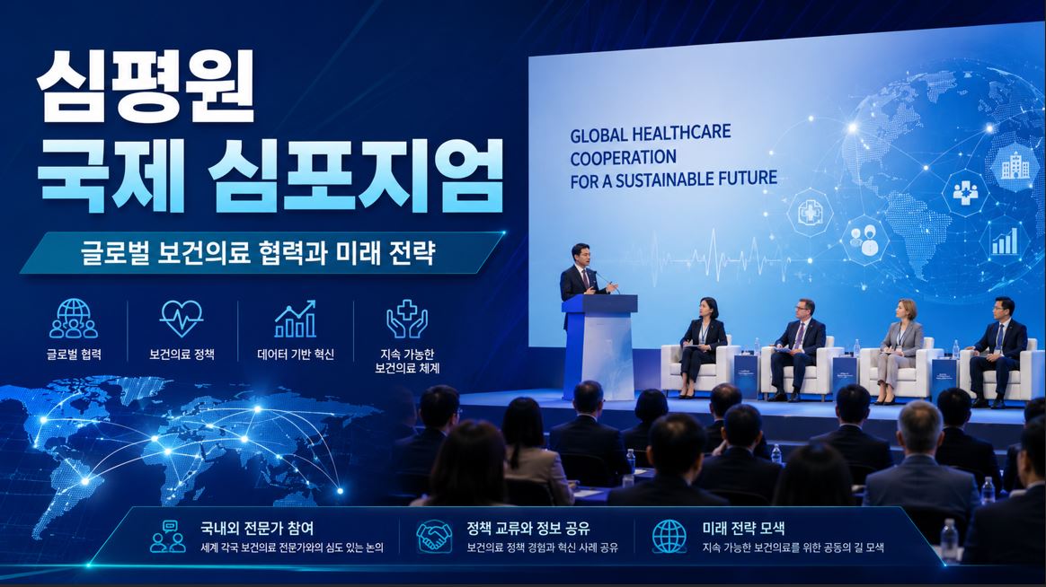 심평원, AI 대전환 국제 심포지엄 28일 개최
