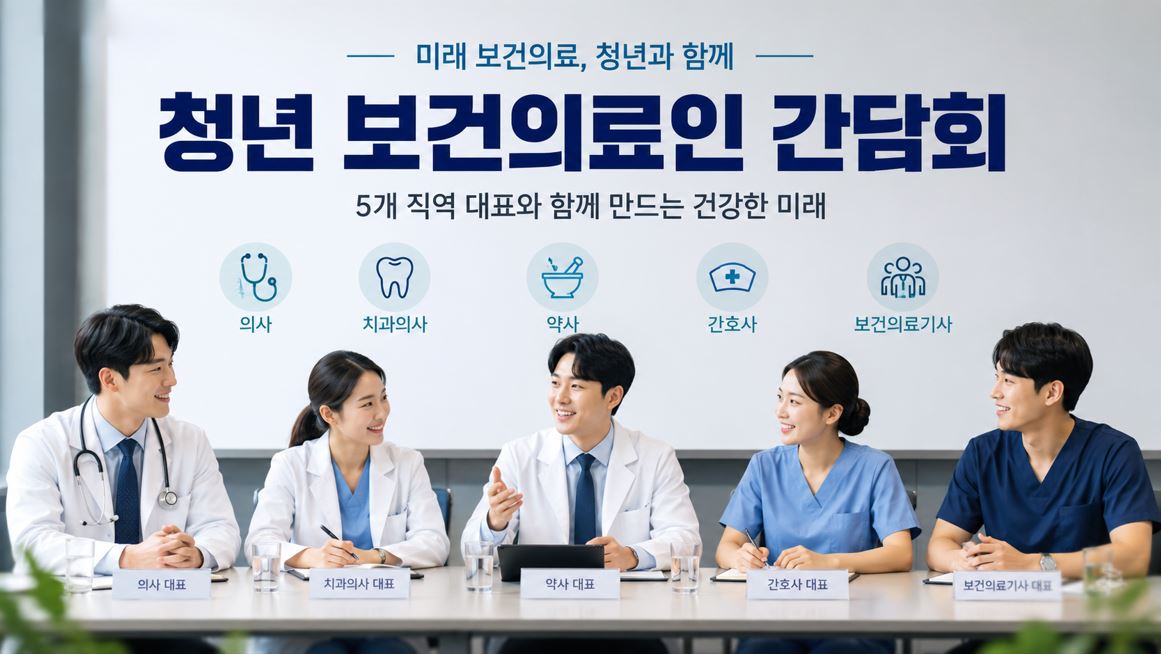 복지부, 청년 보건의료인과 첫 간담회…정책 참여 확대 건의