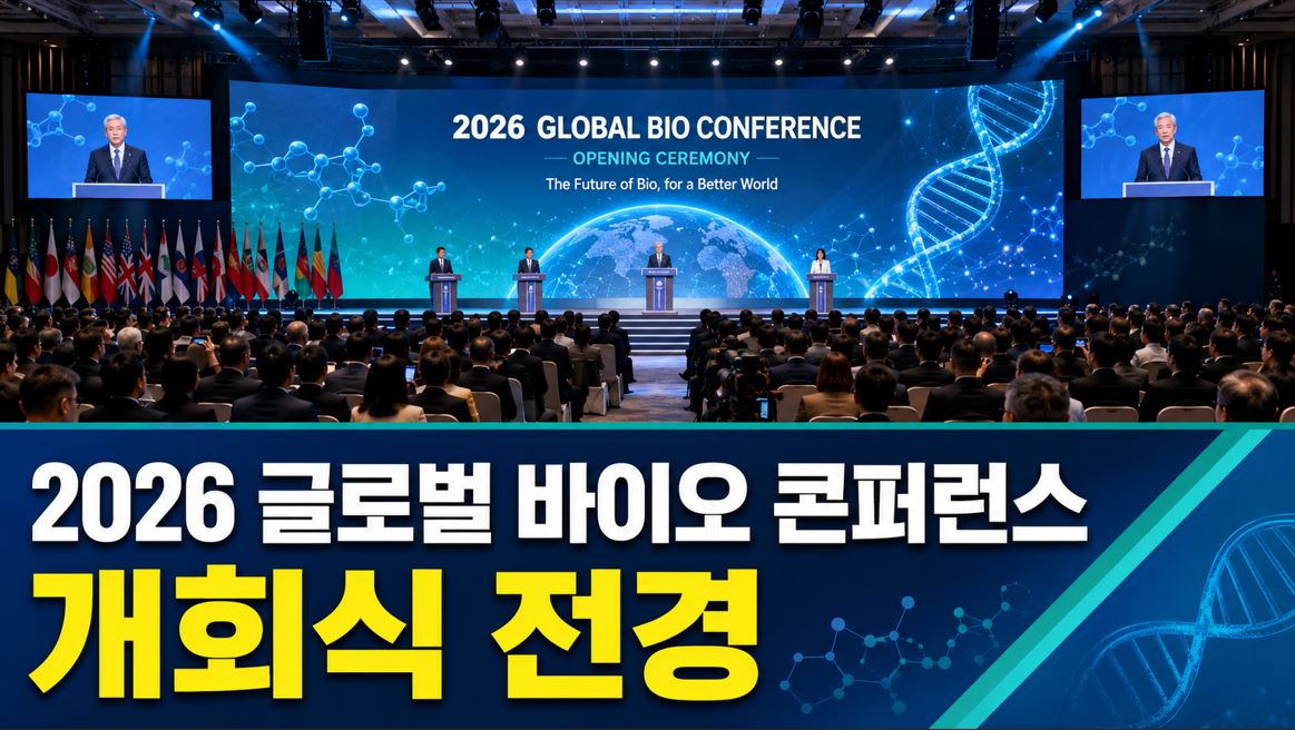 식약처, '2026 글로벌 바이오 콘퍼런스' 26일 개막